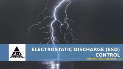 Electrostatic Discharge (ESD)