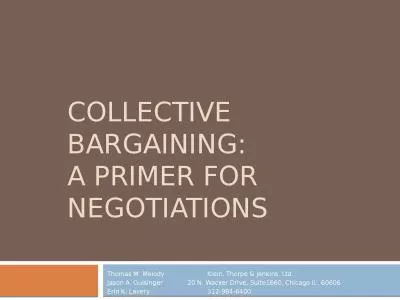 Collective Bargaining: A