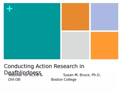 Conducting Action Research in Deafblindness