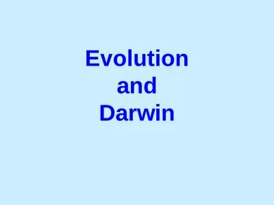 Evolution and Darwin Evolution