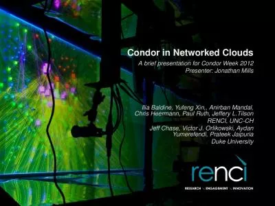 Condor in Networked Clouds