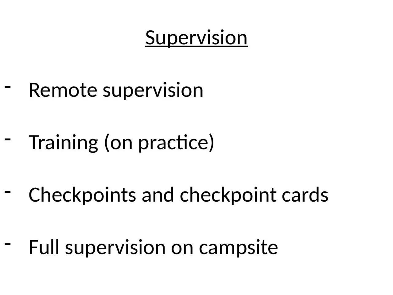 PPT-Supervision Remote supervision