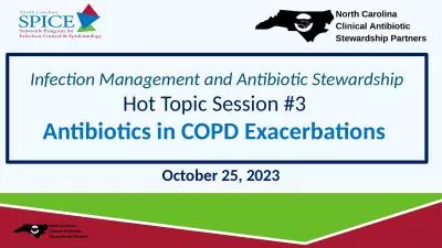 Infection Management and Antibiotic Stewardship