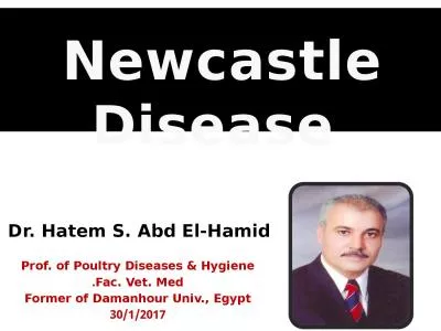 Newcastle Disease    Dr.