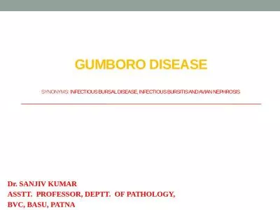 GUMBORO DISEASE   SYNONYMS: