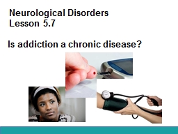 Neurological Disorders Lesson 5.7