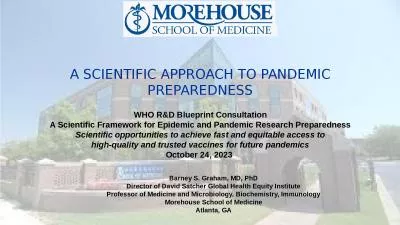 A scientific approach to pandemic preparedness