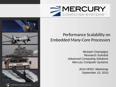 Performance Scalability on Embedded Many-Core Processors