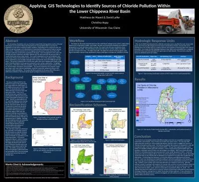Abstract Applying  GIS Technologies to Identify Sources of Chloride Pollution Within the Lower Chip