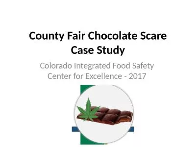 County Fair Chocolate Scare Case Study