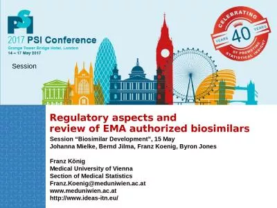 Regulatory aspects and  review