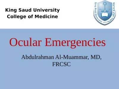 Abdulrahman Al-Muammar, MD, FRCSC