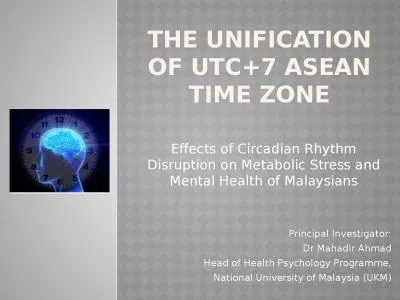 The Unification of UTC+7 ASEAN Time