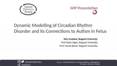 Dynamic Modelling of Circadian Rhythm Disorder and its Connections to Autism in Fetus