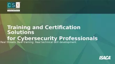 Training and Certification Solutions