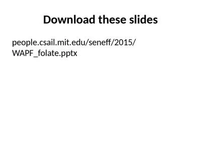 Download these slides p eople.csail.mit.edu