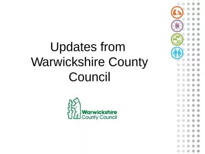 Updates  from  Warwickshire County Council