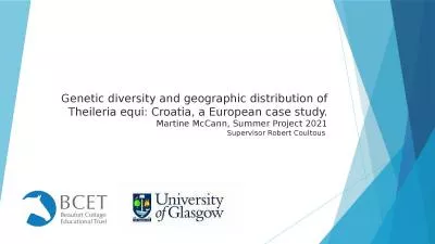 Genetic diversity and geographic distribution of