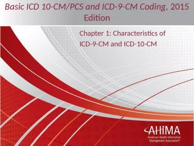 Basic ICD 10-CM/PCS and