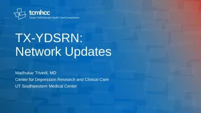 TX-YDSRN: Network Updates