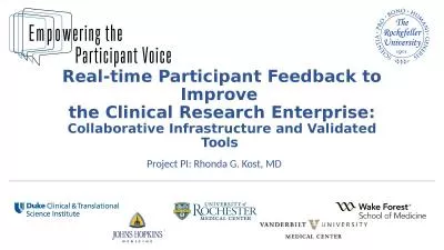 Real-time Participant Feedback to Improve