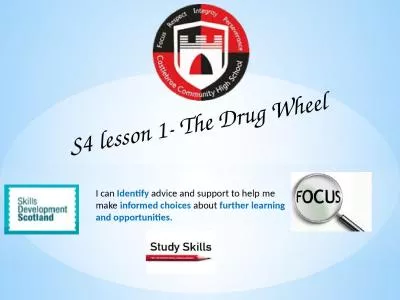 S4 lesson 1- The Drug Wheel