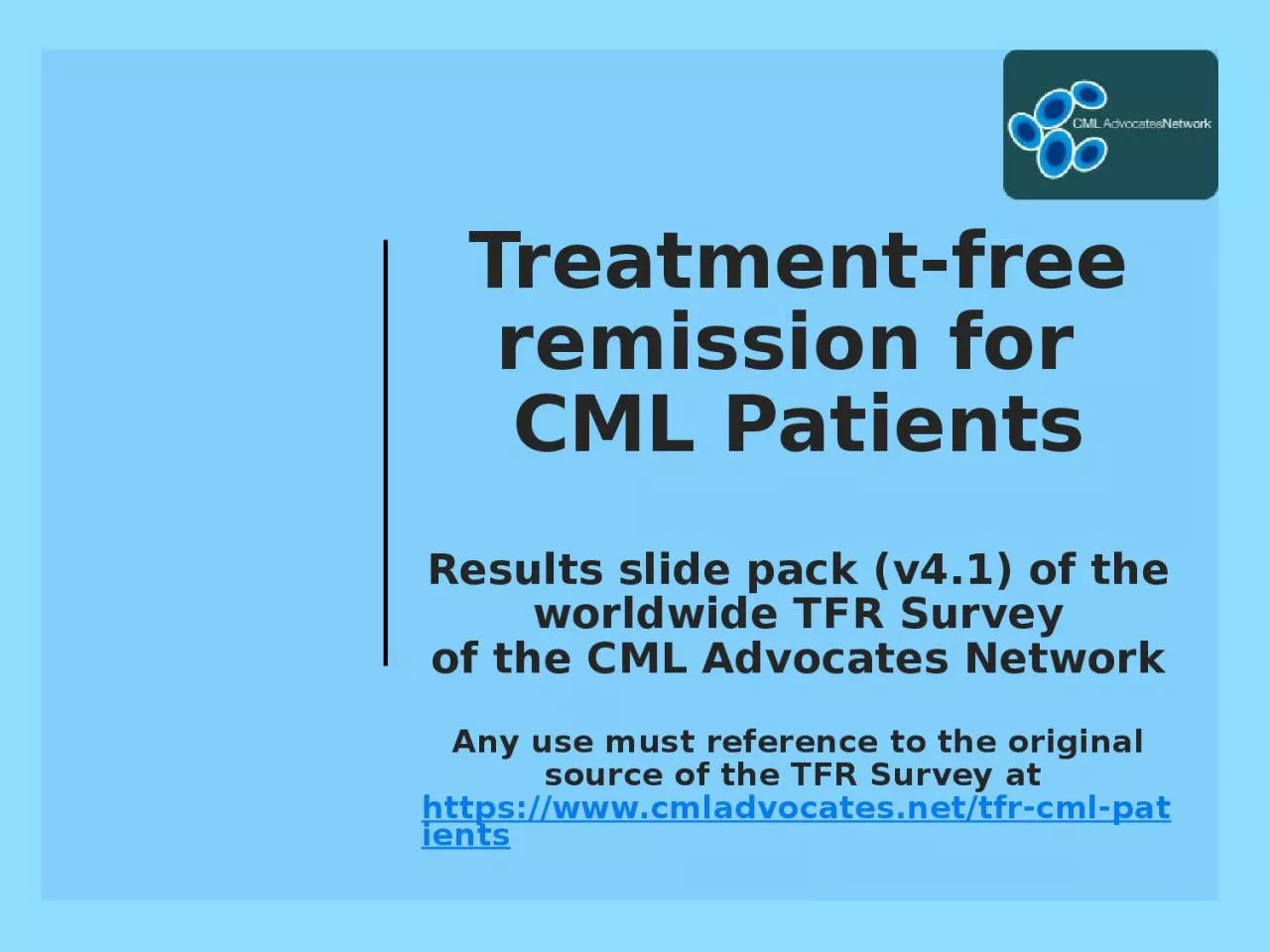 Treatment-free remission for