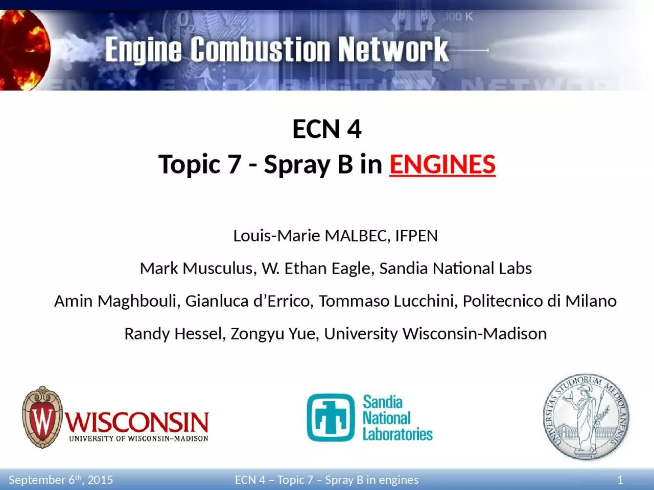 ECN 4 Topic 7 - Spray B in