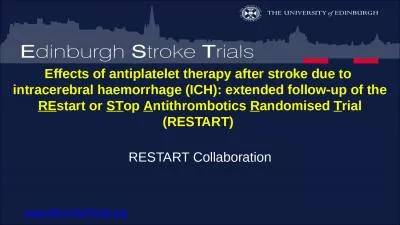 Effects of antiplatelet therapy after stroke due to