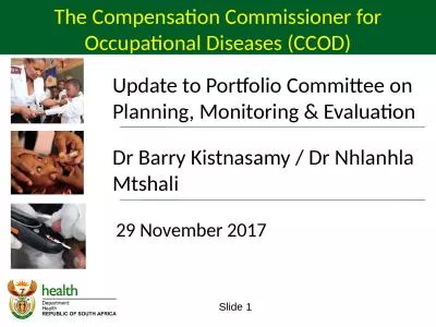 Dr Barry Kistnasamy / Dr Nhlanhla Mtshali