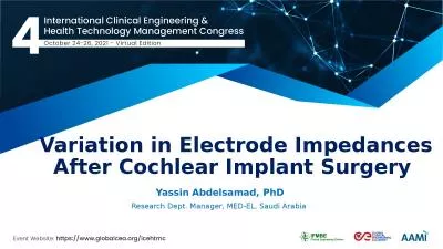 Variation in Electrode Impedances After Cochlear Implant Surgery