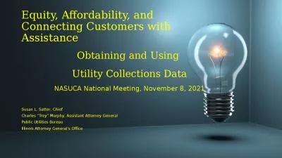 Equity, Affordability, and Connecting Customers with Assistance