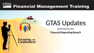 GTAS Updates presented by the