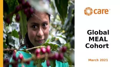 Global MEAL Cohort  March 2021