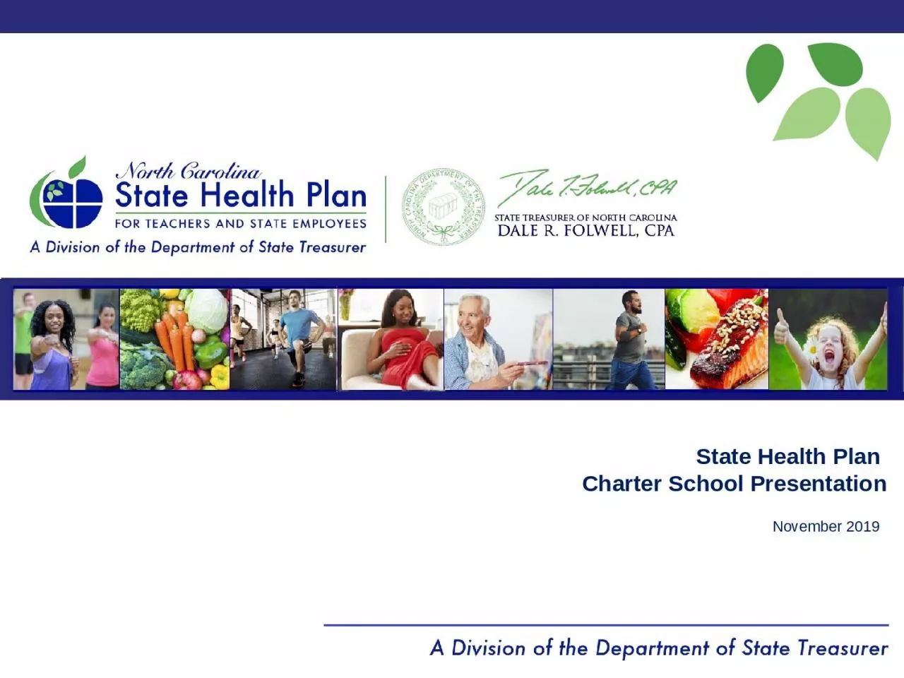State Health Plan  Charter School Presentation