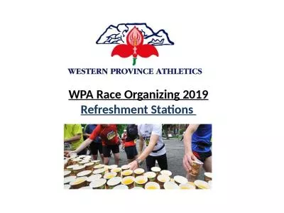 WPA Race Organizing 2019