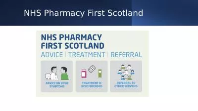 NHS Pharmacy First Scotland