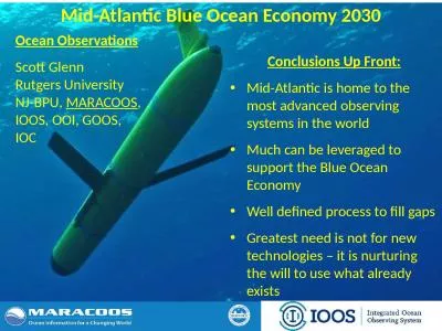 Mid-Atlantic Blue Ocean Economy 2030