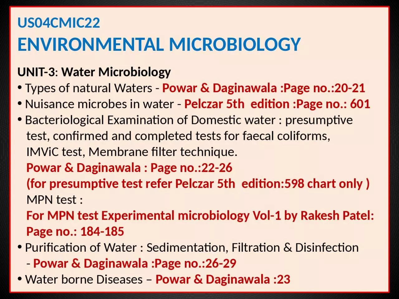 PPT-US04CMIC22 Environmental Microbiology