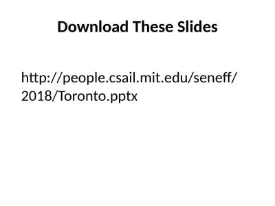 Download These Slides http://