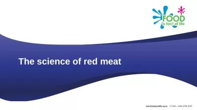 The science of red meat What happens when meat is cooked?