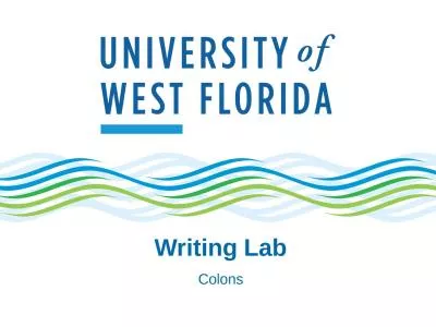 Writing Lab Colons Colons