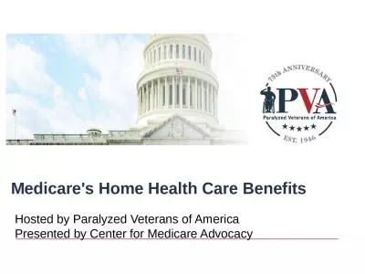 Medicare's Home Health Care Benefits