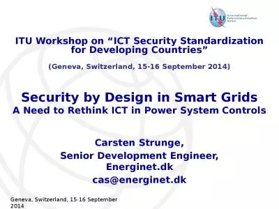 Geneva, Switzerland, 15-16 September 2014