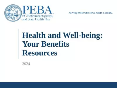 Health and Well-being: Your Benefits Resources