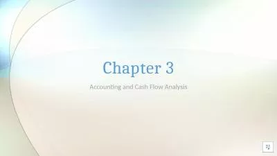 Chapter 3 Accounting and Cash Flow Analysis