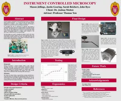 INSTRUMENT CONTROLLED MICROSCOPY