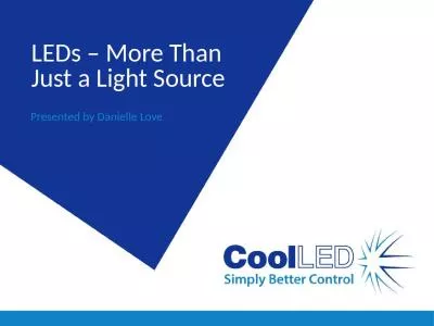 LEDs – More Than Just a Light Source