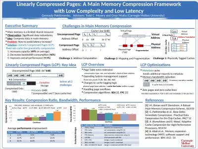 Linearly Compressed Pages: A Main Memory Compression Framework