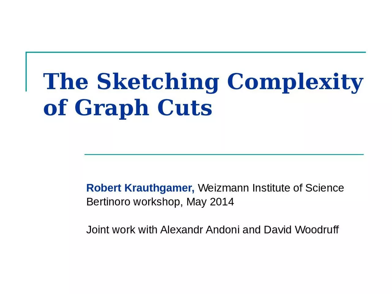 The Sketching Complexity of Graph Cuts